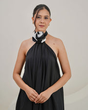 Floret Halter Midi Dress